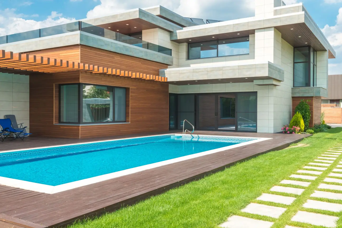Swimming pool built in Silverdale, NSW